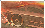 Illustration dessin numerique palette graphique voiture car effet lumiere